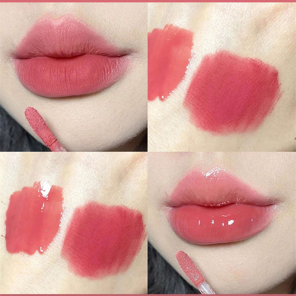Double End Full Mirror And Matte Veet Gloss Waterproof Long Lasting Moisture Anti Stain Lip Glaze F620-4