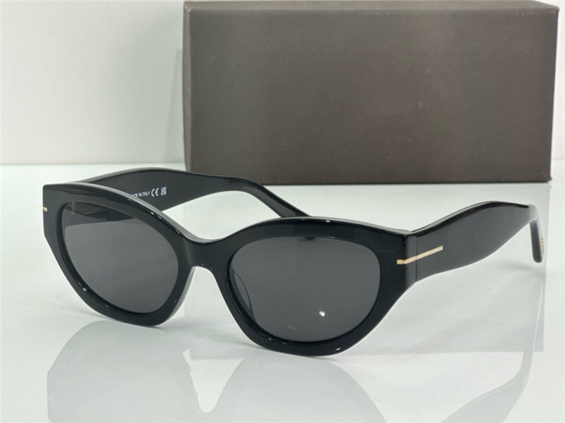 New fashion design cat eye sunglasses 1086 acetate plank frame simple and popular style versatile outdoor UV400 protection glasses