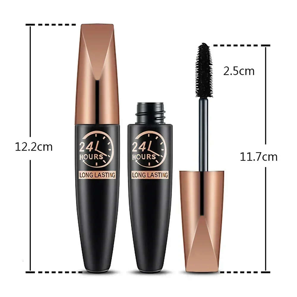 Curled Thick Silk Mascara Lengthening Waterproof Long-wearing Black Eyelash Extension Eye Beauty Makeup Women Cosmetics F620-15