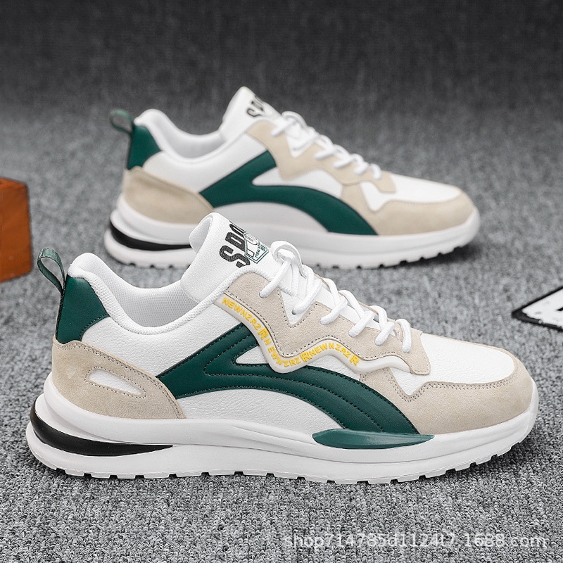 Breathable hot Men's Spring Running Shoes: 2024 Sporty Agan Sneakers for Leisure