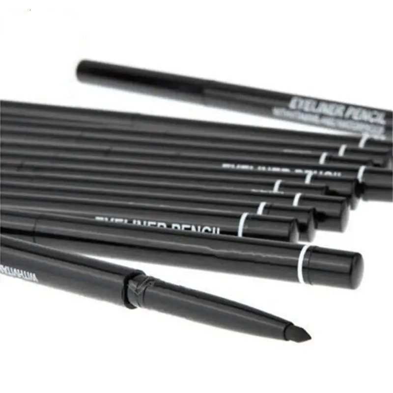 3pcs Late-model Womens Makeup Rotary Retractable Eyeliner Pencil Waterproof Eye Liner Pen 240626