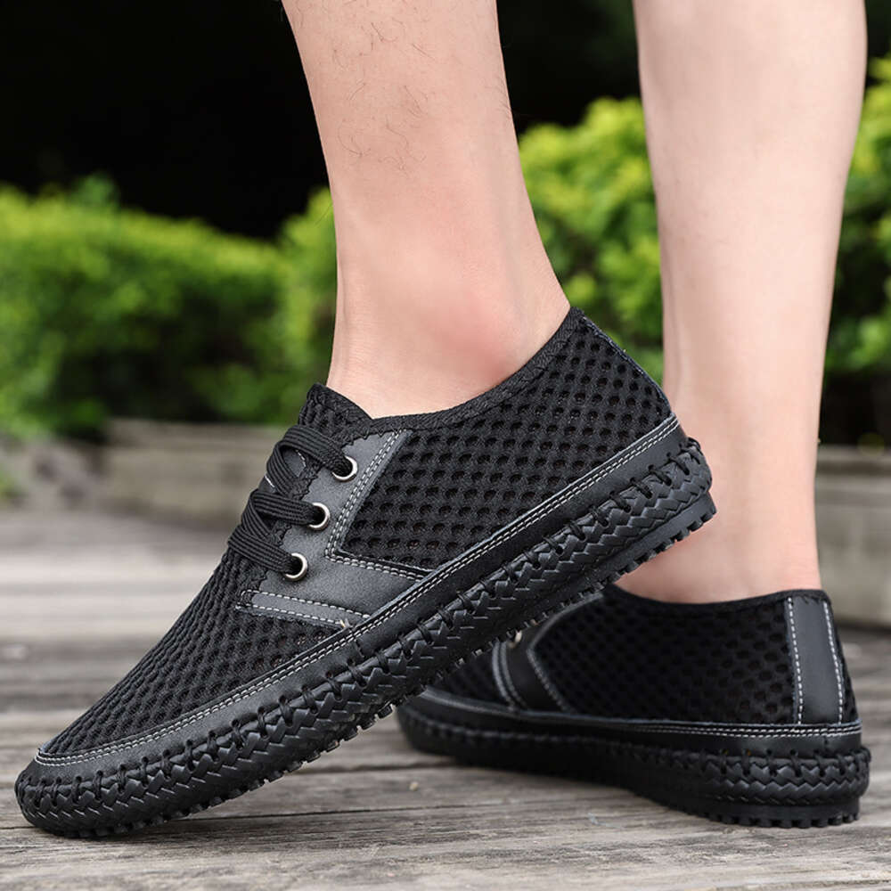 Ddmysports Large Size Trendy Casual Breathable Lazy Mesh Shoes Men S OUTDOOR