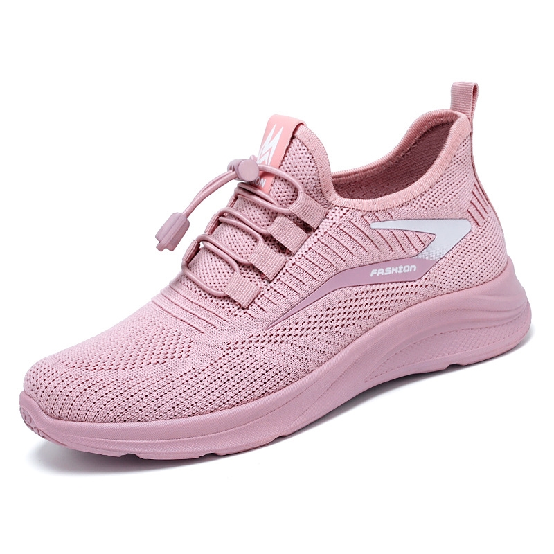 Designer Shoes In Black White 2024 New Womens Casual Breathable Sports Shoes Fashionable And Versatile 02