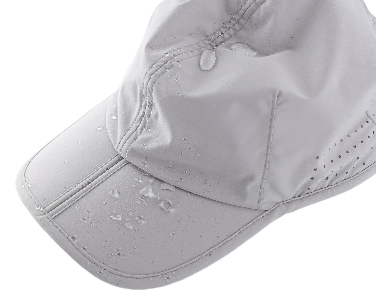 Connectyle Mens Women Foldable Performance Running Hat Adjustable Waterproof Outdoor Sport Hat UPF 50 Lightweight Summer Cap 240620