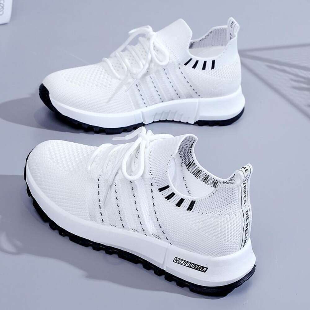 Ddmyoutdoor Spring New Versatile Sports Summer Women S Round Head Breathable Mesh Casual Running Single Shoes