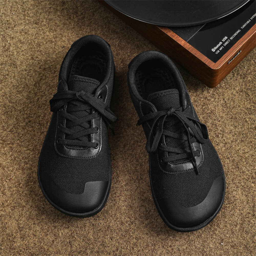 Wide toe mesh, oversized barefoot shoes, wide last, men's loafers