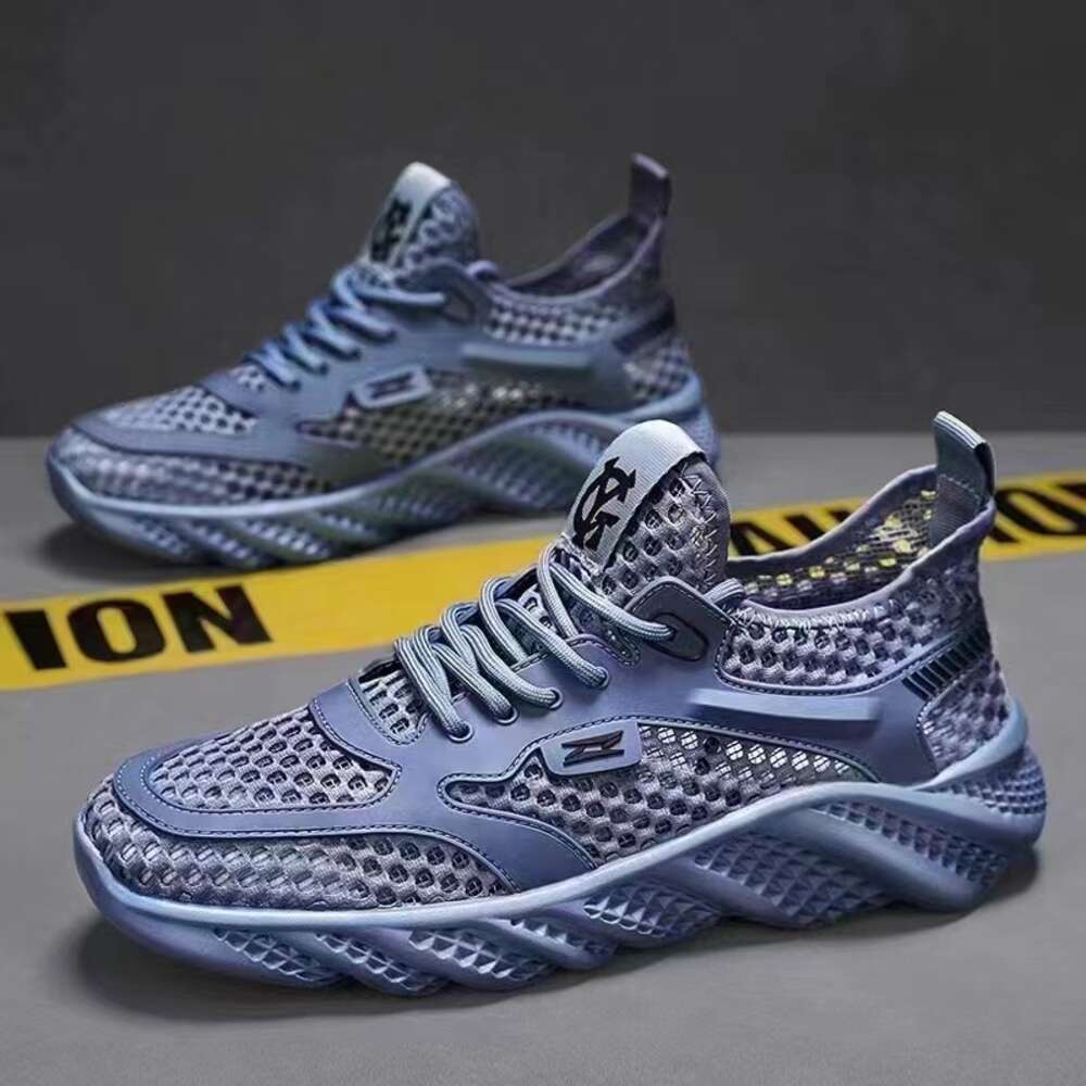 Ddmyoutdoor For Men New Summer Breathable Hollow Thin Men S Mesh Leisure Sports Running Air Conditioning Shoes