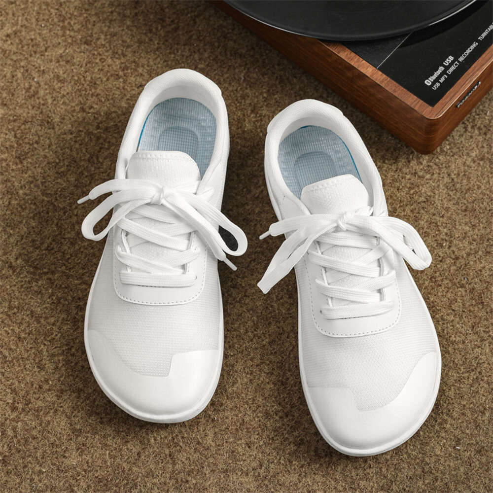 Wide toe mesh, oversized barefoot shoes, wide last, men's loafers