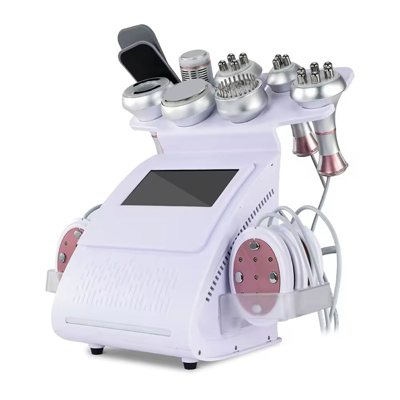 9in1 Face Skin Lift Body Weight Fat Loss Buttock Shaping Sculpting Wrinkle Removal Vacuum Cavitation Slimming RF Fat Blasting Cold Hammer Therapy EMS 