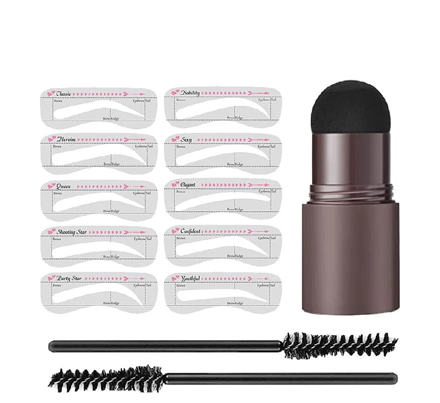 makeup products Eyebrow Stamp Shaping Kit Set maquiagem Hairline Enhance Make-up for women maquillage femme 240620