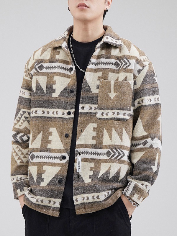 Bomber Jacket Men 2019 Autumn Mens Jacket Patchwork Print Fleece Winter Jacket Male Jackets Men Plus Size M-5XL Chaquetas Hombre LY191206