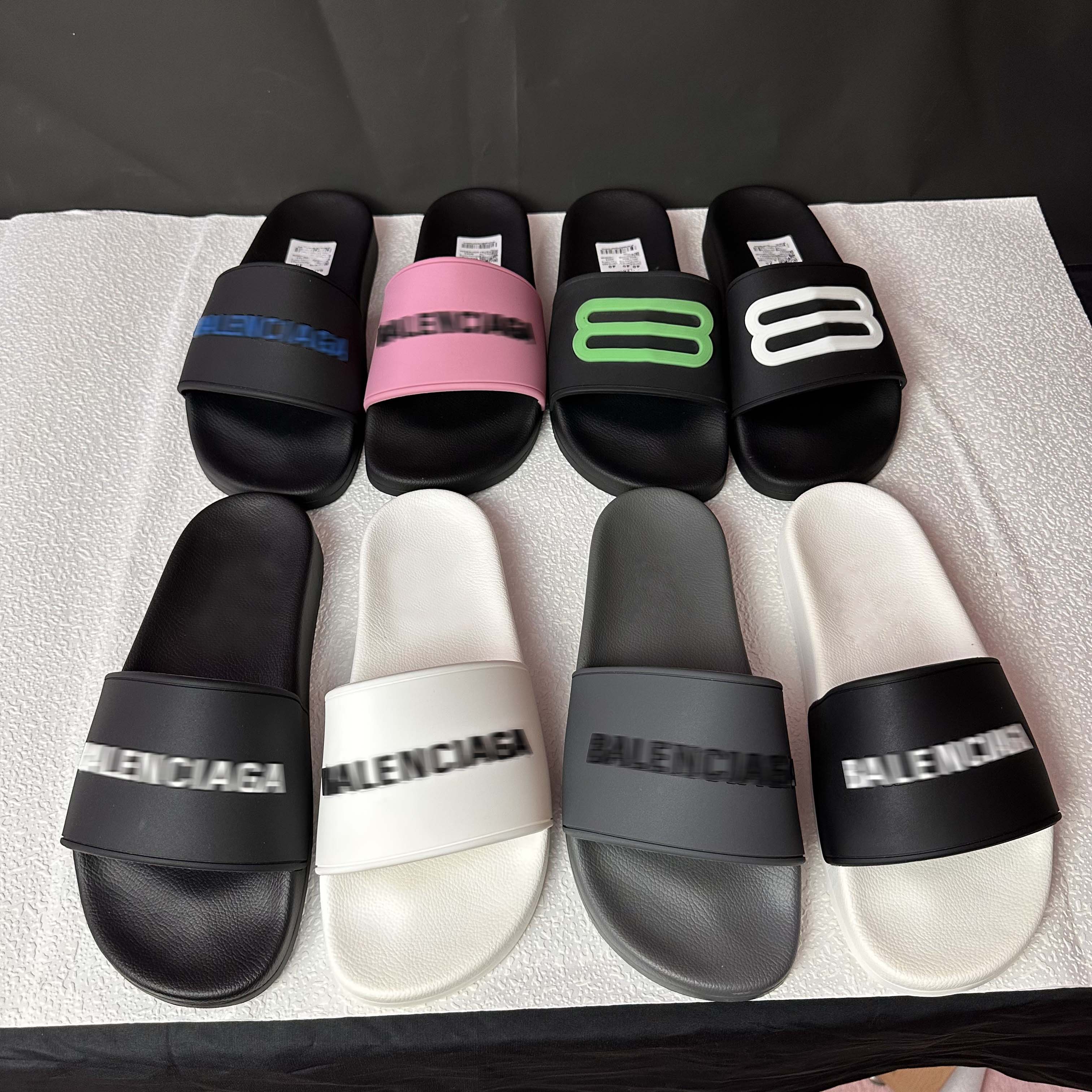 Designer Sandals Women's Platform Slippers Straw Fashion Black Platinum Women's Casual Sandals Pool Sliders Outdoor Sun Lawn Beach Shoes