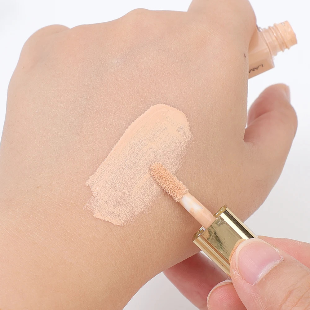 Mini Liquid Concealer Cream Skin Corrector Dark Circles Concealer Lasting High Coverage Concealer Under The Eyes Cosmetic Makeup 240620