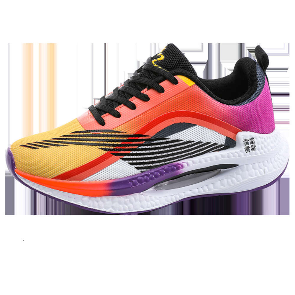 Ddmyoutdoor High Quality Cold Adhesive Jueying Couple Shock Absorbing Air Cushion Popcorn Sports Running Shoes