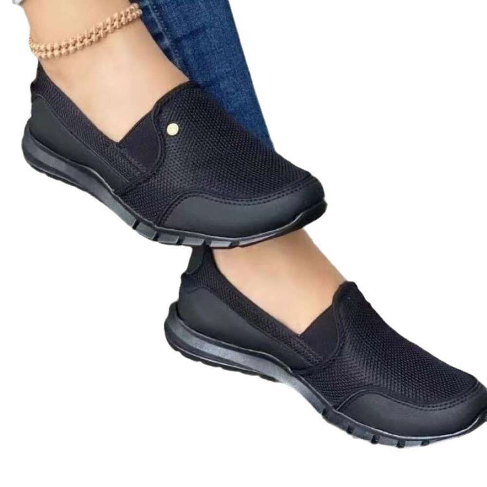 Size Summer Large Mesh Hooded Fashionable Casual Travel For Women One Foot Lazy Single Shoes Ddmysaturn