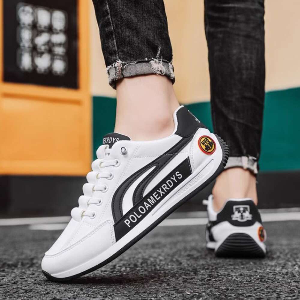 Ddmysports Spring Forrest Gump Men S Breathable Small Whiteboard Sports And Casual One Step Tidal Shoes OUTDOOR