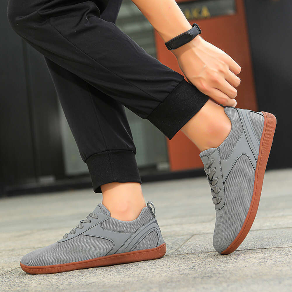 Ddmyoutdoor New Women S Sports And Casual Breathable Soft Sole Couple Flying Weaving Barefoot Comfortable Walking Shoes