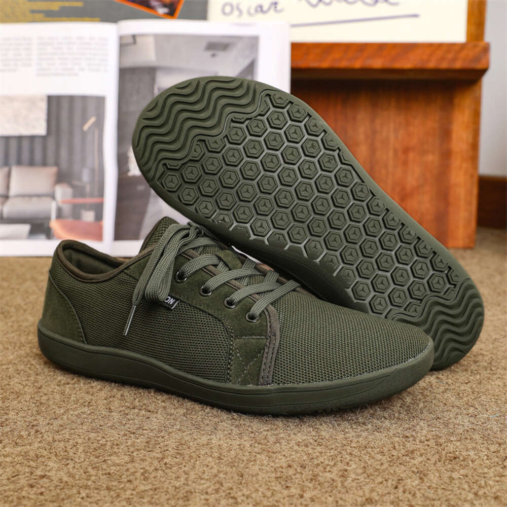Ddmysports Men S Mesh Barefoot Oversized Wide Last Sports Shoes Casual OUTDOOR