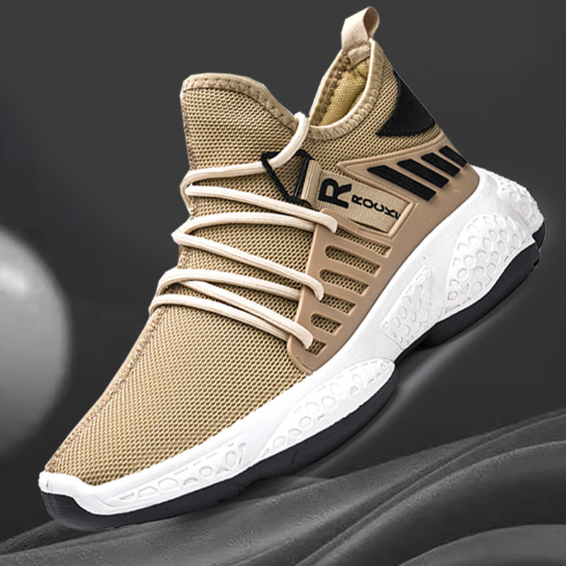 Fashion Designer Sneaker Men Casual Platform New Shoes Breathable Mesh Shoe