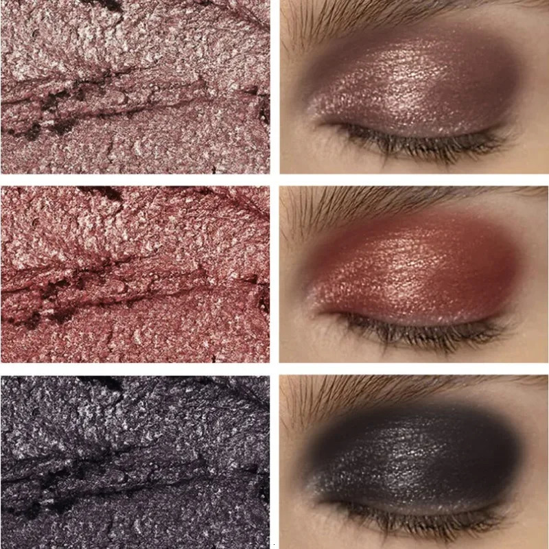 Colorful Eyeshadow Stick Pink Brown Green Black Eyeshadow Pencil High Gloss Pearlescent Shadow Sticks Waterproof Stage Makeup 240709