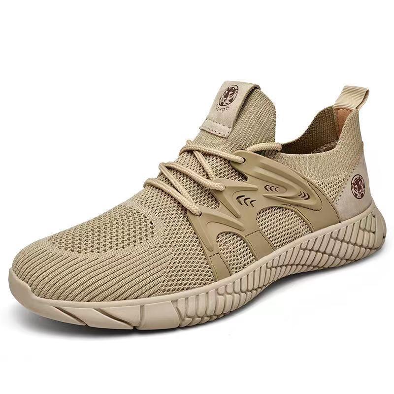 Running Ddmysports Men New Mesh Breathable Soft Soled Casual Style Athleisure Sports Shoes Outdoor Activities Black Free Shipping