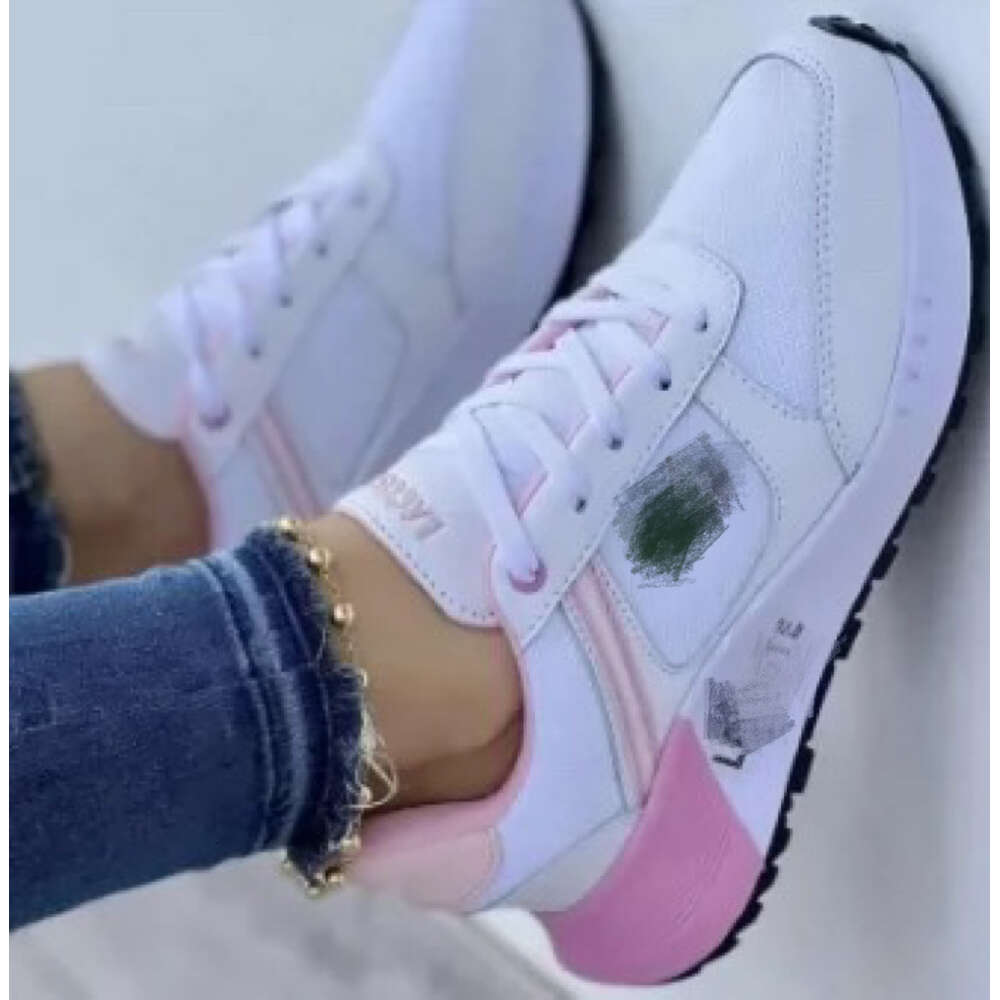 Ddmysports Large Size Women S Travel Shoes Front Tie Up Slng Heel Sports For OUTDOOR