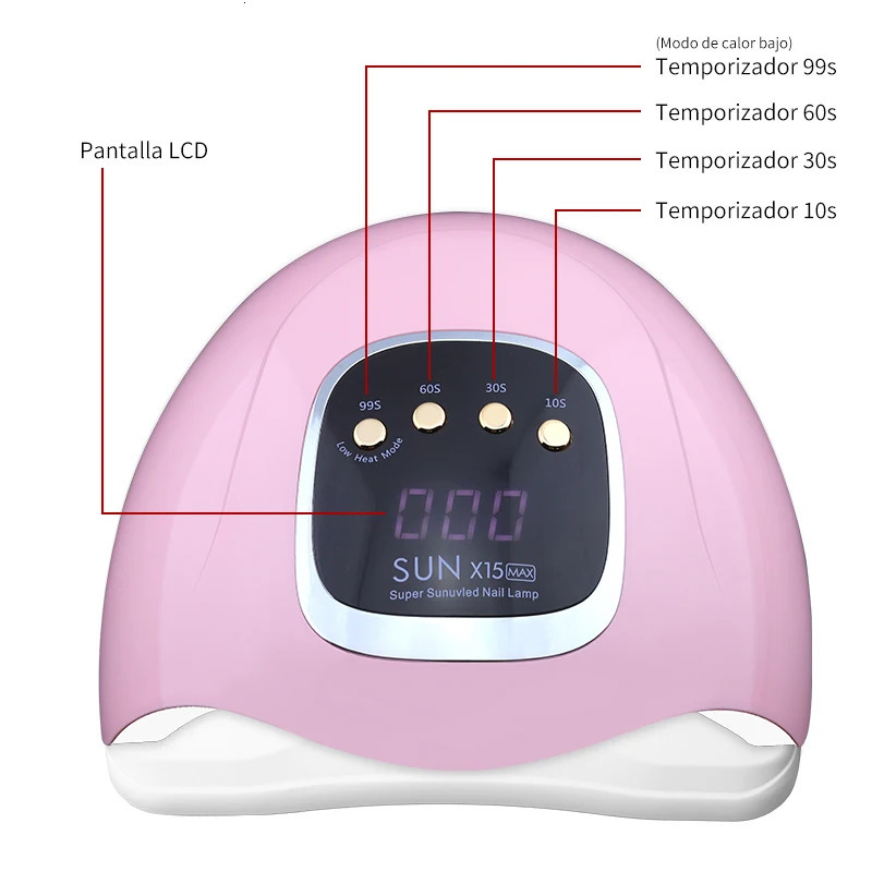 66 lamp beads nail dryer LED manicure lamp UV lamp for drying all nail gel polish manicure Suitable for nail art DIY use 240620