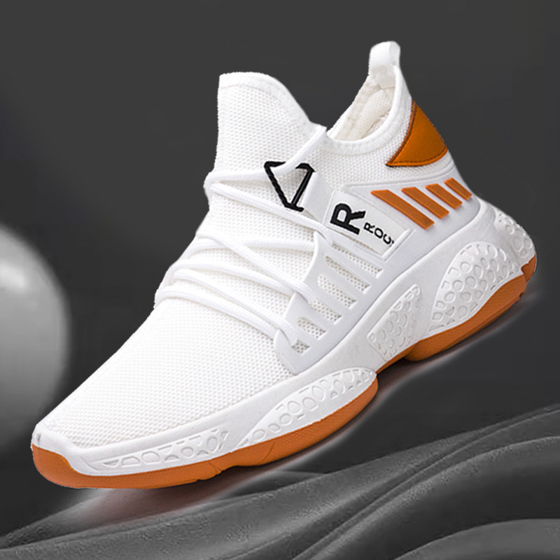 Fashion Designer Sneaker Men Casual Platform New Shoes Breathable Mesh Shoe