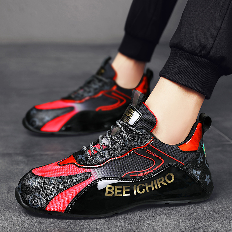 Free shipping men shoes summer new versatile thick soled casual shoes fashionable and trendy sports shoes men height increasing running shoes anti sli