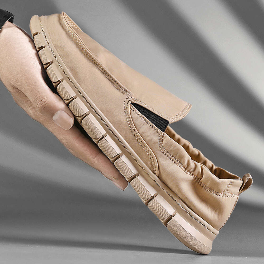Ddmyoutdoor Breathable Casual Oversized Canvas One Foot Lazy Lightweight Sewn Shoes Thin Cloth Men S Shoes