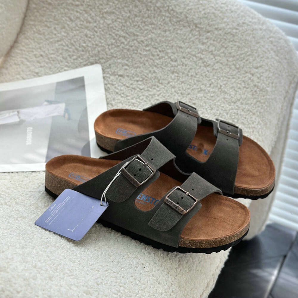 Produced Beef Dongguan Products Men Women Summer Flat Bottomed Outer Wear Couple Double Row Buttoned Sandals And Single Shoes Ddmysaturn