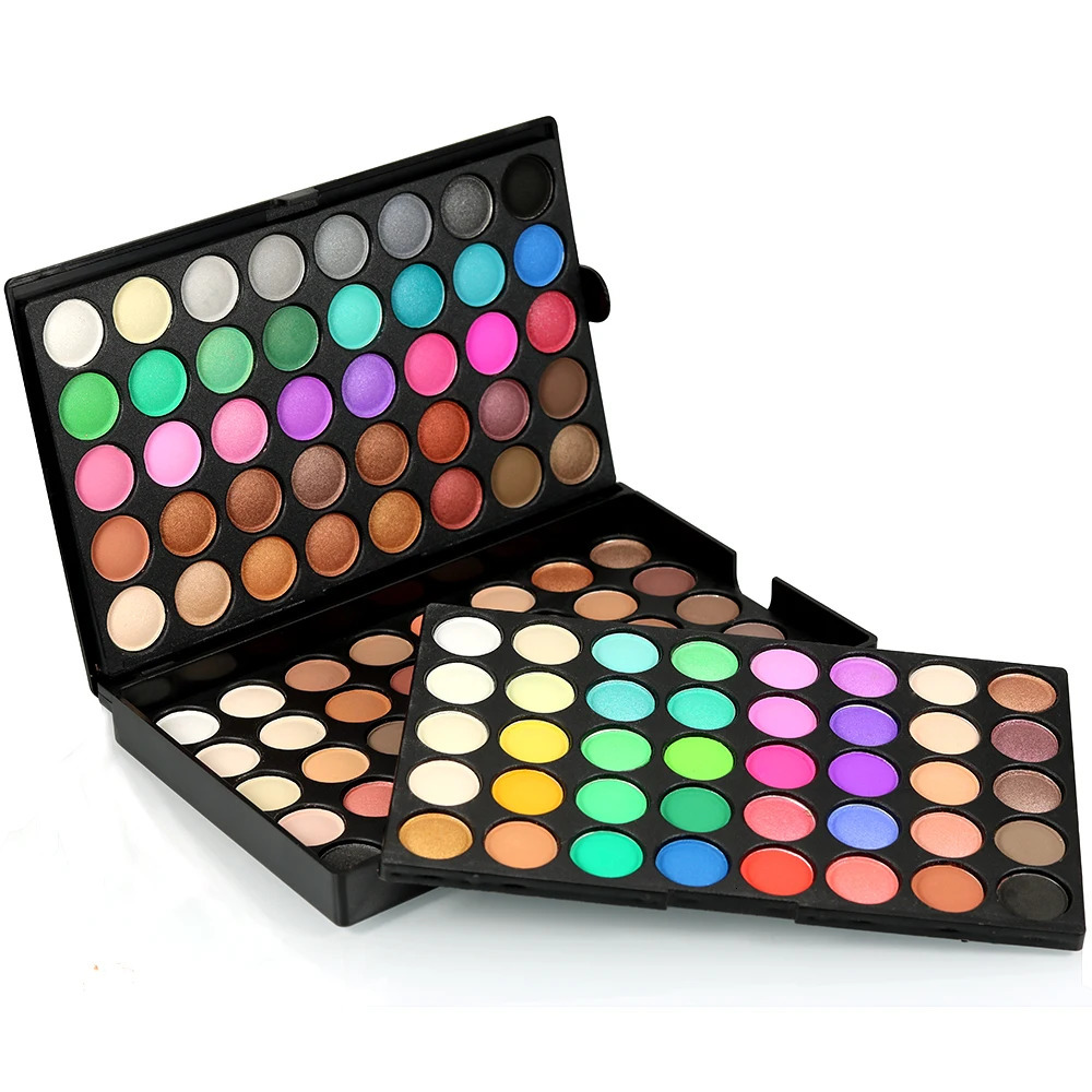 Highly Pigmented Eye Makeup Palette Matte Shimmer Metallic Eyeshadow Long Lasting Blendable Natural Colors Cosmetics Gift Kit 240620