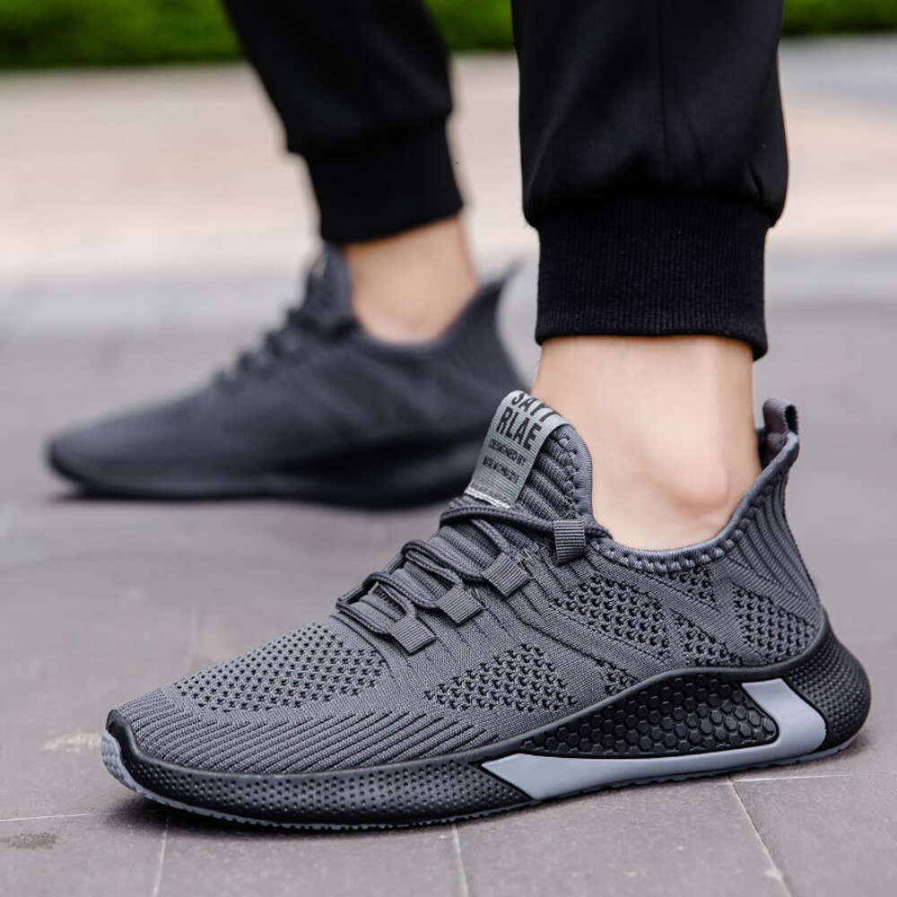 Ddmysports Flying Men S Low Cut Breathable Single Woven Mesh Shoes Casual Sports Trendy OUTDOOR