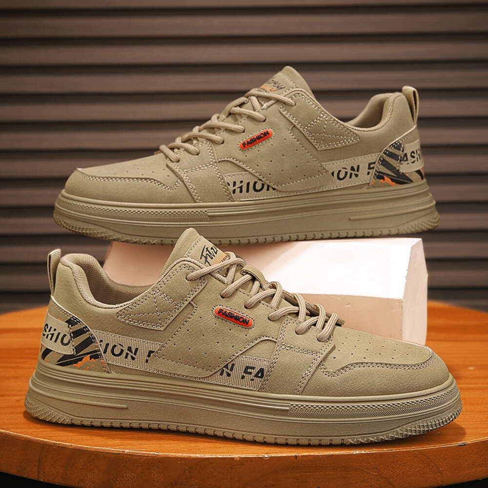 Distressed Autumn Brand Suede Board Frosted Leather Low Cut Student Skateboard Shoes Korean Version Trendy Men S Ddmysaturn