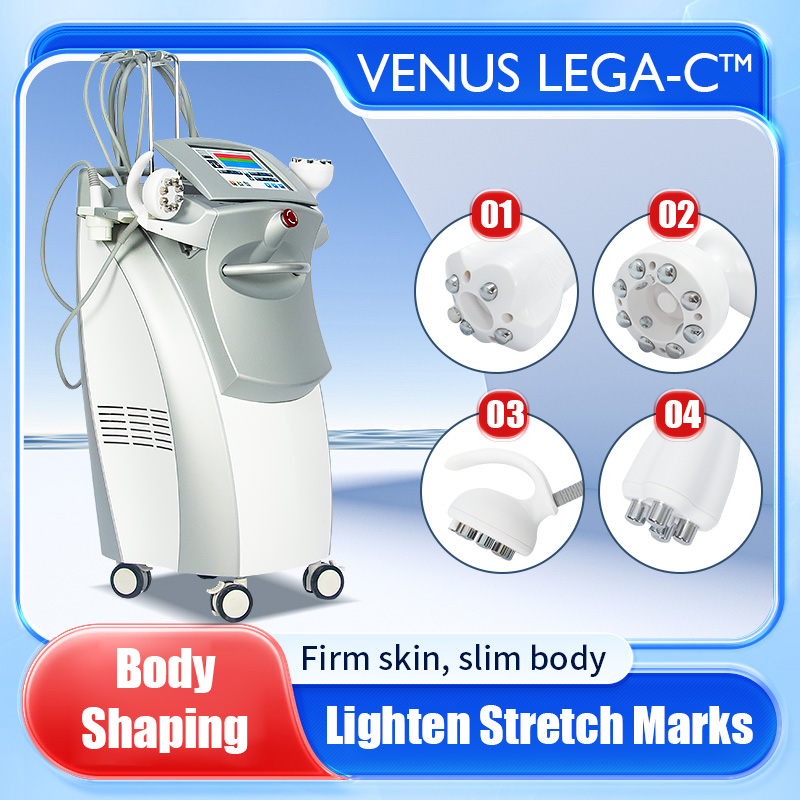 Hot Pulsed Magnetic Field Venus Lega 4 In 1 Beauty Machine For Skin Elasticity Restoration Rejuvenation Wrinkle Smooth RF Vacuum Lipolysis Fat Burning