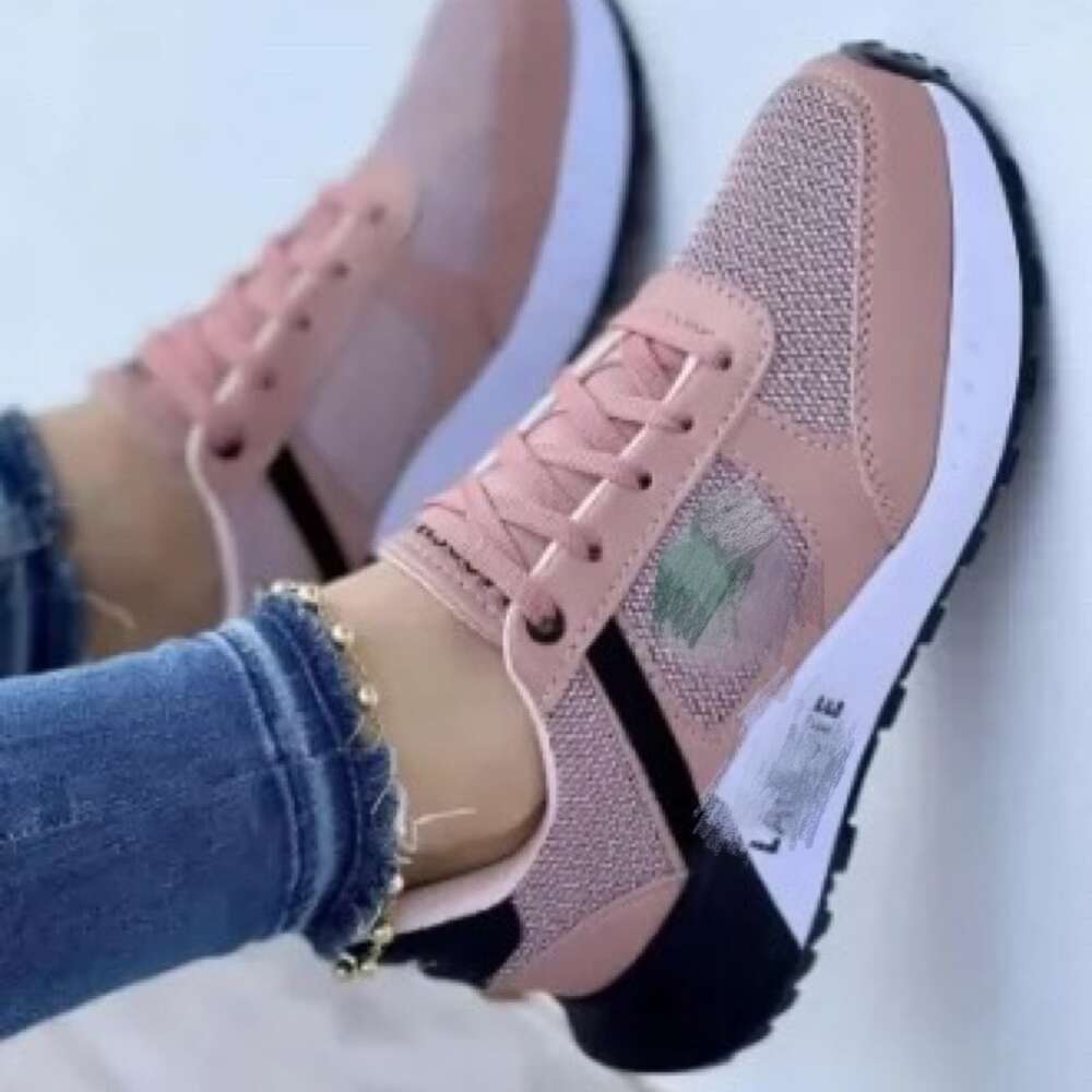 Ddmysports Large Size Women S Travel Shoes Front Tie Up Slng Heel Sports For OUTDOOR