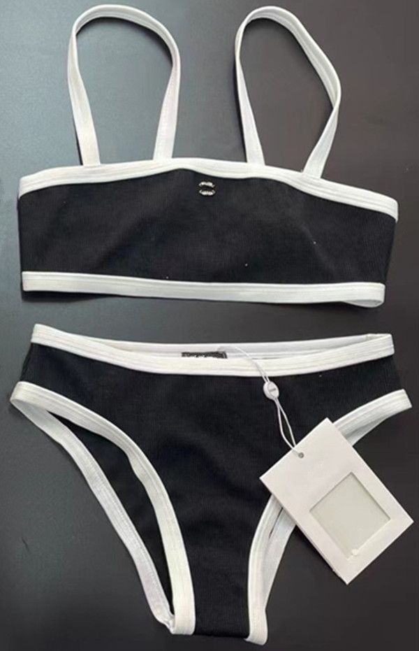 Swimsuit designer women's classic letter Printed swimsuit two-piece set summer beach sexy women's swimsuit fashion bikini set