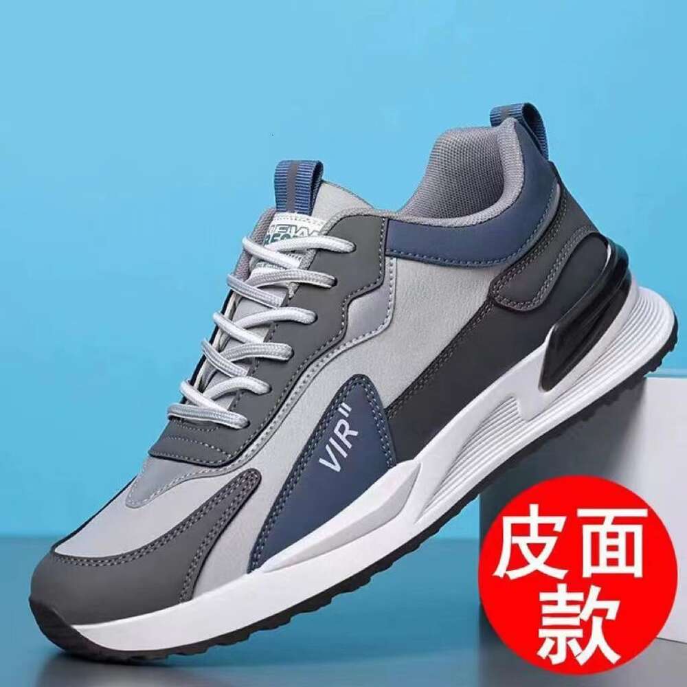 Autumn Spring And New Leather Waterproof Sports Dad Casual Korean Edition Trendy Youth Forrest Gump Men S Shoes Ddmysaturn