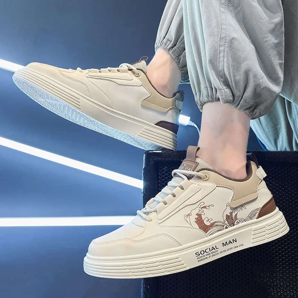 Spring Board New Summer Niche Design Low Cut Casual Men S Shoes Versatile Sports Trendy And Cool Small White Ddmysaturn