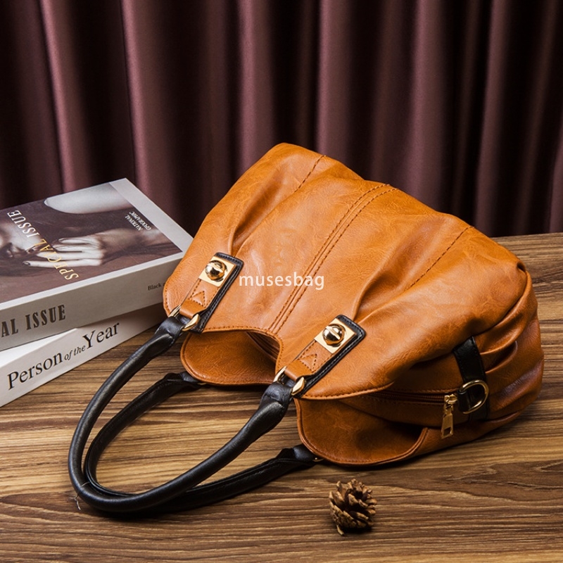 Designer women's high-end retro mother bag three piece set European and American fashion large capacity portable single shoulder diagonal cross b