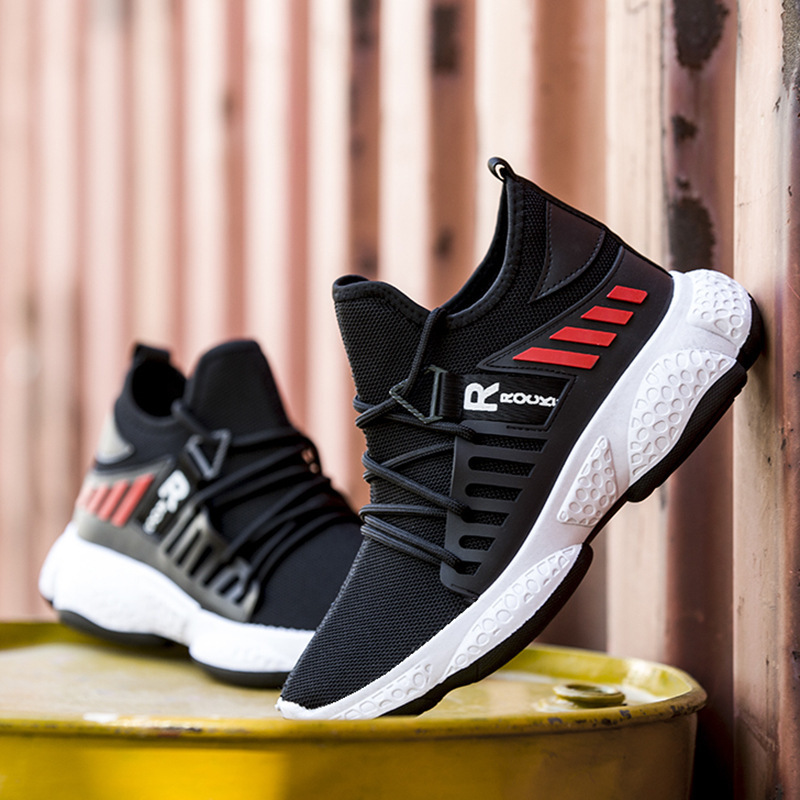 Fashion Designer Sneaker Men Casual Platform New Shoes Breathable Mesh Shoe