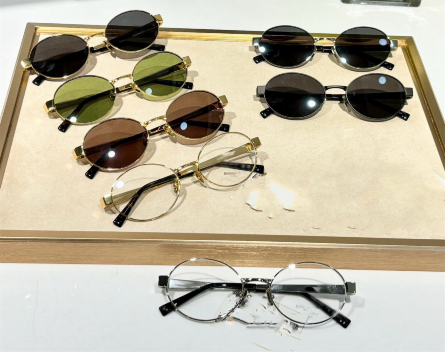 Fashion Designer Round frame Sunglasses Classic Eyeglasses Outdoor Beach Sun Glasses For Man Woman