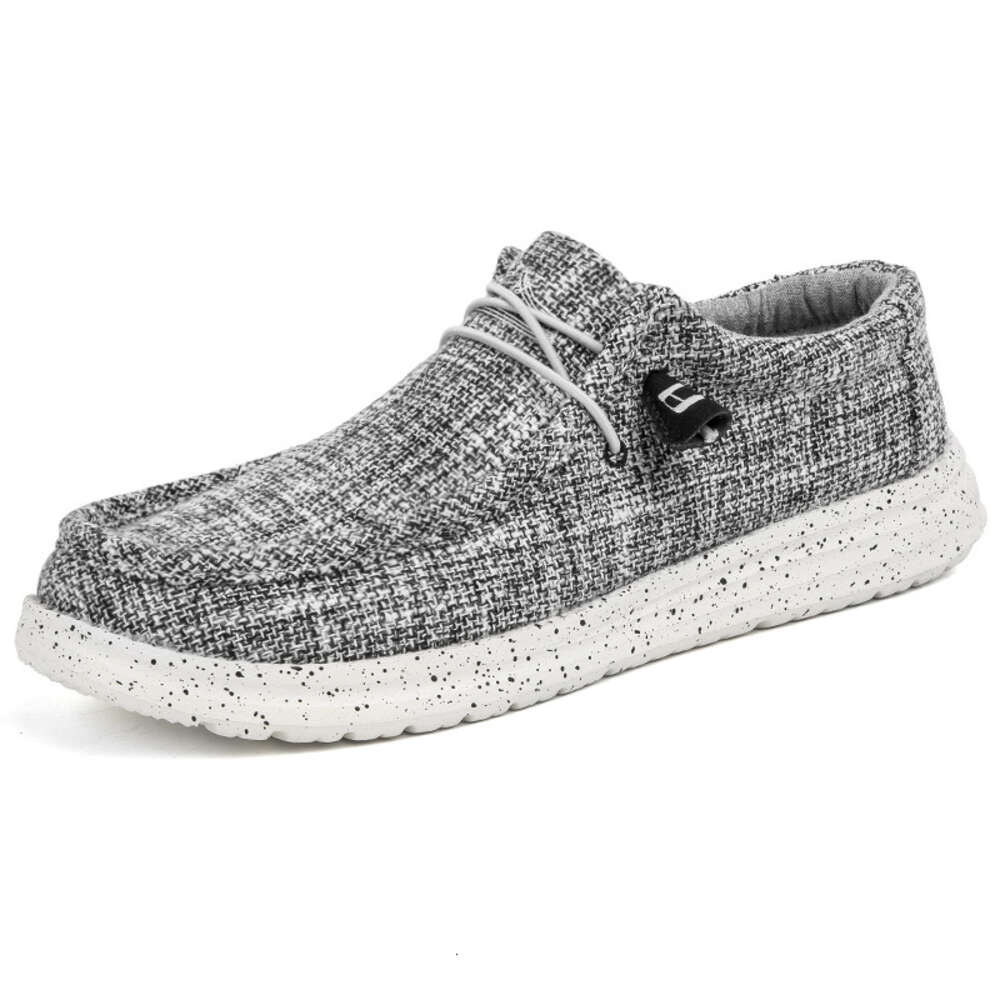 Large size 46 men's canvas lightweight and breathable linen wide edition cloth shoes, one step old Beijing shoes
