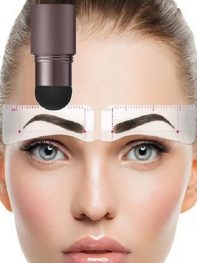 makeup products Eyebrow Stamp Shaping Kit Set maquiagem Hairline Enhance Make-up for women maquillage femme 240620