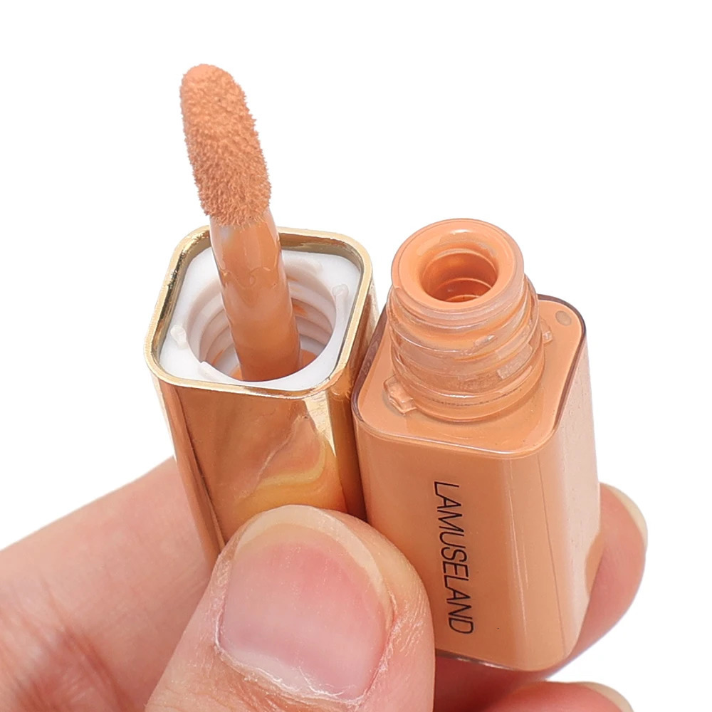 Mini Liquid Concealer Cream Skin Corrector Dark Circles Concealer Lasting High Coverage Concealer Under The Eyes Cosmetic Makeup 240620