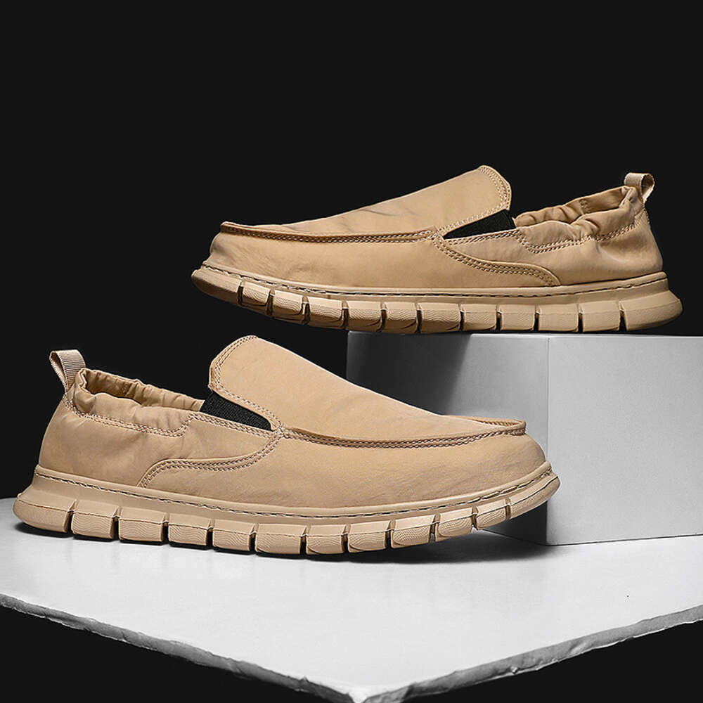 Ddmysports Breathable Casual Oversized Canvas One Foot Lazy Lightweight Sewn Shoes Thin Cloth Men S OUTDOOR