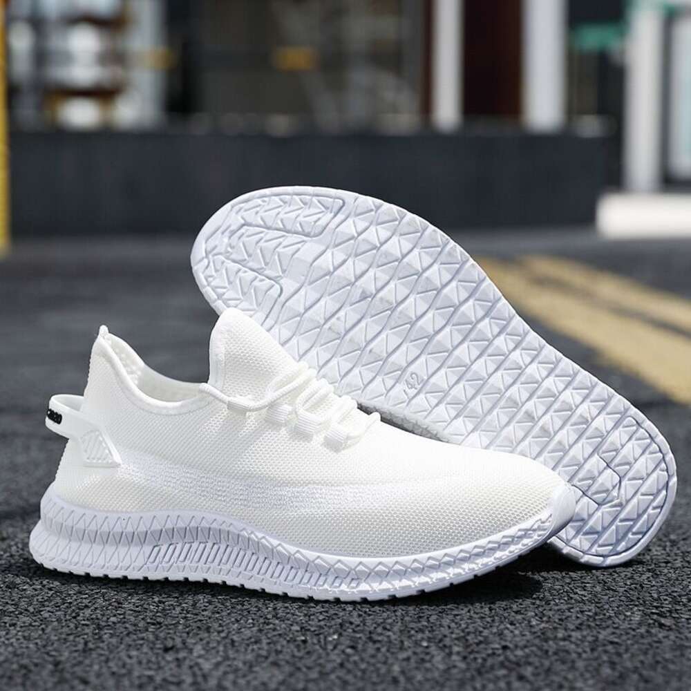 Ddmysports Sports Men S Fly Woven Versatile Summer Straight Mesh Shoes Casual Korean Version Trendy New Style OUTDOOR