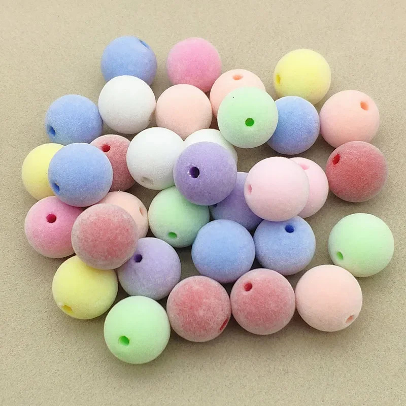 Arrival 16mm 100pcs Coating Effect Round Beads For Handmade Pen/Earring/Necklace DIY Parts.Jewelry Findings Components 240620