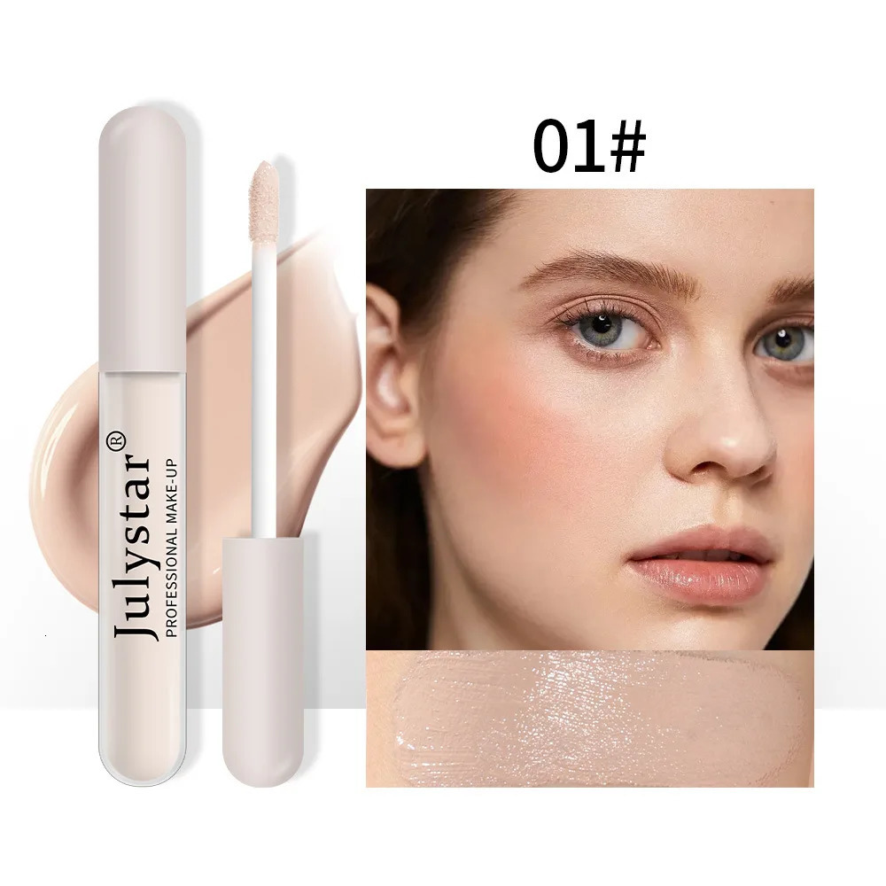 Julystar 6 Color Concealer Waterproof Moisturize Oil Control Liquid Concealer Speckle Tattoo Cover Up for All Skin Type Cosmetic 240620