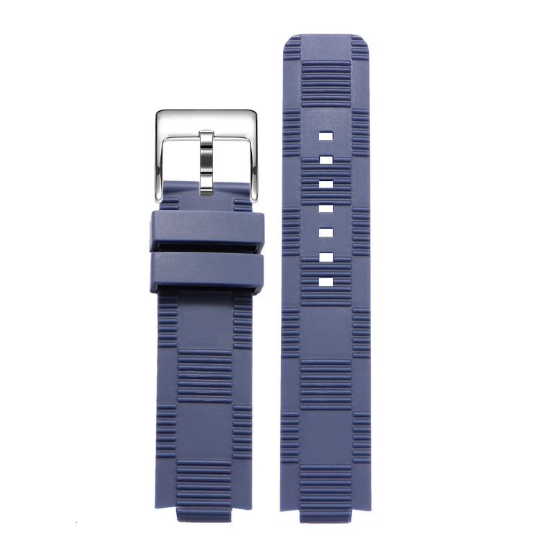 21x12 interface MM silicone rubber strap for TAMBOUR IN BLACK | Tambour mens quartz watch strap Q114K0 Diving watch belt 240617